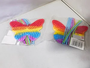 Silikonowa układanka antystresowa Motyl