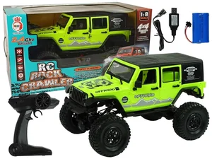 Terenówka 4x4 Rock Crawler 2.4 GHz zielona Terenówka 4x4 Rock Crawler 2.4 GHz zielona