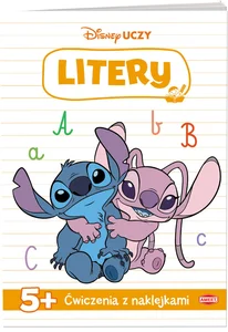 Disney Uczy Litery Stich Ćwiczenia z naklejkami Disney Uczy Litery Stich Ćwiczenia z naklejkami