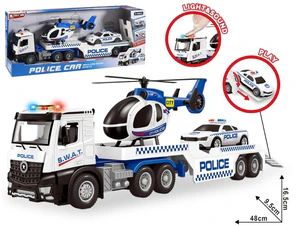 Auto laweta Policja