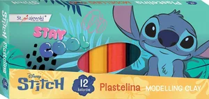 Plastelina Stitch 12 kolorów Plastelina Stitch 12 kolorów