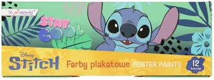Farby plakatowe Stitch 12 kolorów 20 ml Farby plakatowe Stitch 12 kolorów 20 ml