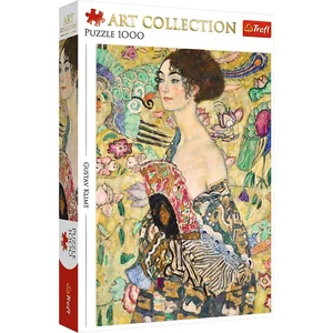 Puzzle Art Collection Dama z wachlarzem 1000