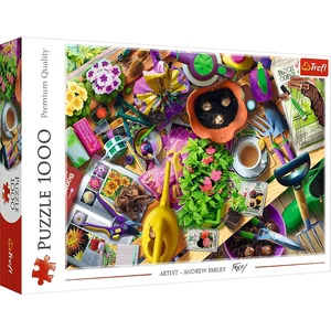 Puzzle Porządki w ogrodzie 1000