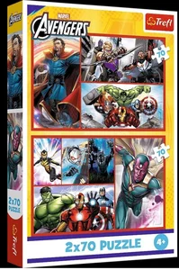 Puzzle Avengers Zostań bohaterem 2x70