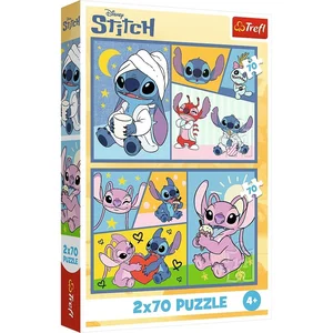 Puzzle Lilo & Stitch Ze Stitchem nie ma nudy 2x70
