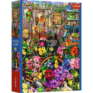 Puzzle 2x500 Prace w ogrodzie 37529 Puzzle 2x500 Prace w ogrodzie 37529