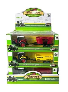 Traktor z przyczepą MIX Traktor z przyczepą MIX