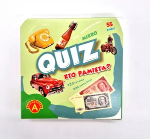 Quiz Kto pamięta kieszonkowa gra edukacyjna Quiz Kto pamięta kieszonkowa gra edukacyjna