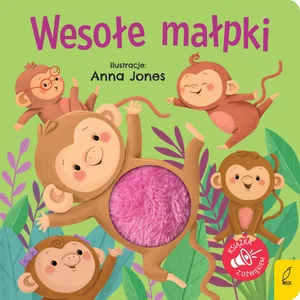 Naciśnij brzuszek Wesołe małpki Naciśnij brzuszek Wesołe małpki