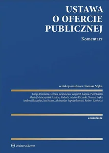 Ustawa o ofercie publicznej Komentarz
