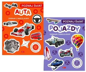 Pakiet Poznaj świat. Auta / pojazdy Pakiet Poznaj świat. Auta / pojazdy