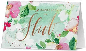 Zaproszenie Ślub (5szt)