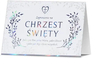 Zaproszenie Chrzest (5szt) Zaproszenie Chrzest (5szt)