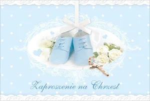 Zaproszenie Chrzest (10szt)