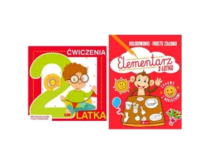 Pakiet Ćwiczenia 2 latka / Elementarz 2 latka