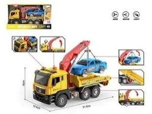 Auto laweta z dźwigiem 1:10 światło dźwięk Auto laweta z dźwigiem 1:10 światło dźwięk