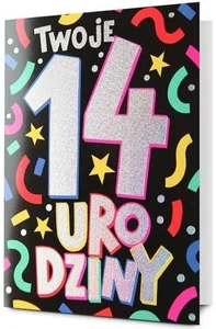 Karnet Urodziny 14 Karnet Urodziny 14