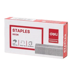 Zszywki 24/6 1000szt DELI Zszywki 24/6 1000szt DELI