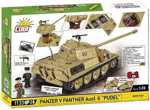 COBI Klocki Panzer V Panther Ausf.G "Pudel" COBI Klocki Panzer V Panther Ausf.G "Pudel"