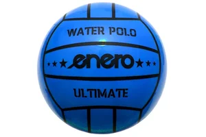 Piłka gumowa water polo siatkowa niebieska Piłka gumowa water polo siatkowa niebieska