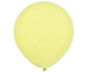 Balony Decomex pastel Yellowish 100szt