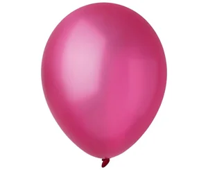 Balony Decomex metallic Fuchsia 100szt Balony Decomex metallic Fuchsia 100szt