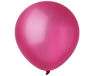 Balony Decomex metallic Fuchsia 100szt