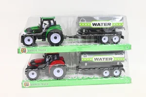 Traktor z cysterną mix