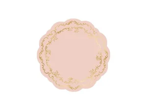 Podkładki pod talerze brudny róż 35cm 6szt