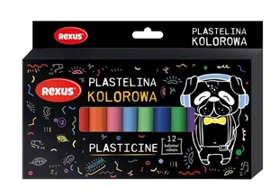 Plastelina 12 kolorów Plastelina 12 kolorów