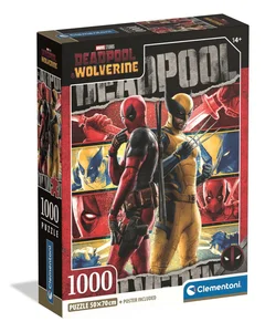 Puzzle 1000 Compact Deadpool and Wolverine 37050 Puzzle 1000 Compact Deadpool and Wolverine 37050