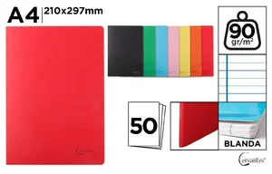 Notatnik A4/50 linia MIX Notatnik A4/50 linia MIX