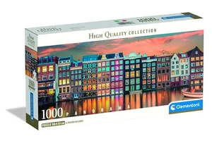Puzzle 1000 Panorama Bright Amsterdam Puzzle 1000 Panorama Bright Amsterdam