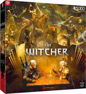 Puzzle 1000 Gaming The Witcher Wiedźmin Playing Gwent Puzzle 1000 Gaming The Witcher Wiedźmin Playing Gwent