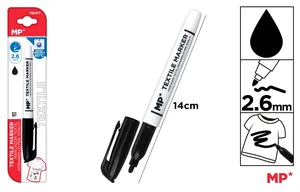 Marker do tkanin 2,6mm czarny
