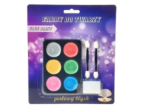 Farby do malowania twarzy perłowe Farby do malowania twarzy perłowe