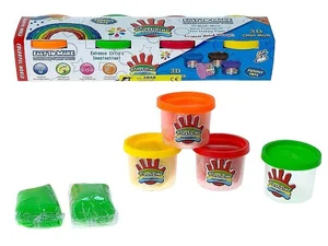 Zestaw ciastoliny 4 kolory Zestaw ciastoliny 4 kolory