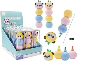 Zakreślasz w kulce Panda 3 kolory MIX Zakreślasz w kulce Panda 3 kolory MIX