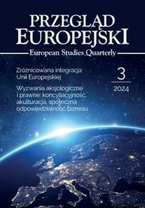 Przegląd Europejski 2024/3