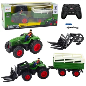 Traktor z przyczepą RC zdalnie sterowany Traktor z przyczepą RC zdalnie sterowany