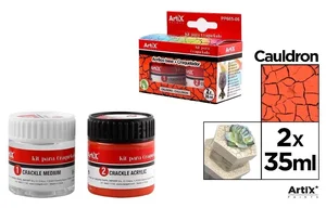 Farba akrylowa brązowa 35ml + środek tworzący Farba akrylowa brązowa 35ml + środek tworzący