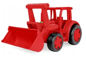 Gigant traktor ładowarka czerwony
