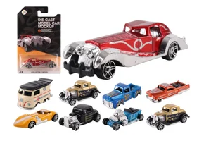 Samochód metalowy Hot Rod 1:64 mix