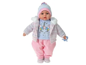 Lalka bobas 45cm polski dźwięk
