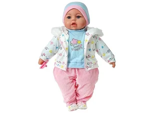 Lalka bobas 45cm polski dźwięk