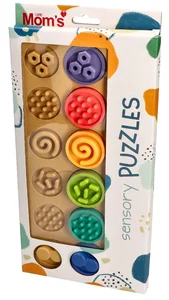 Puzzle sensoryczne XL kółeczka Puzzle sensoryczne XL kółeczka