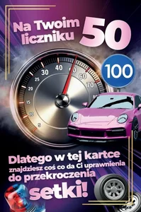 Karnet Prawo Jazdy 50 urodziny damskie Karnet Prawo Jazdy 50 urodziny damskie