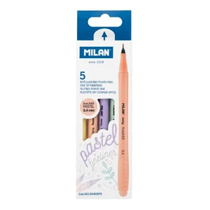Cienkopis Sway pastel fineriner 0,4mm 5szt MILAN Cienkopis Sway pastel fineriner 0,4mm 5szt MILAN