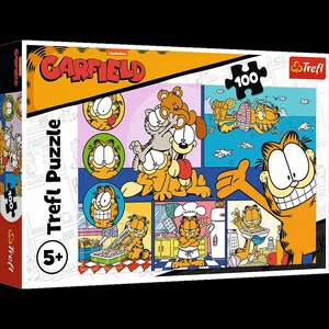 Puzzle Leniwy Garfield 100